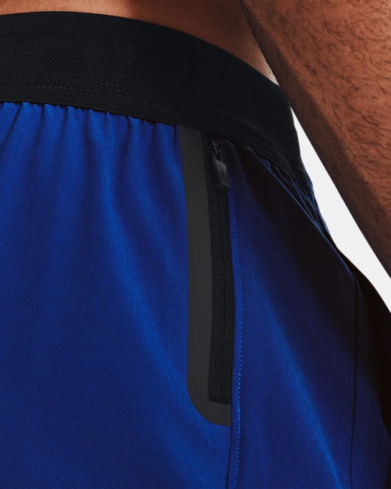 Men's UA Stretch Woven Shorts, Blue, pdpMainDesktop image number 4